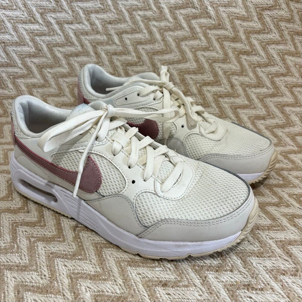 Nike Women’s Air Max SC SE Sneakers White Pink Size 8.5
